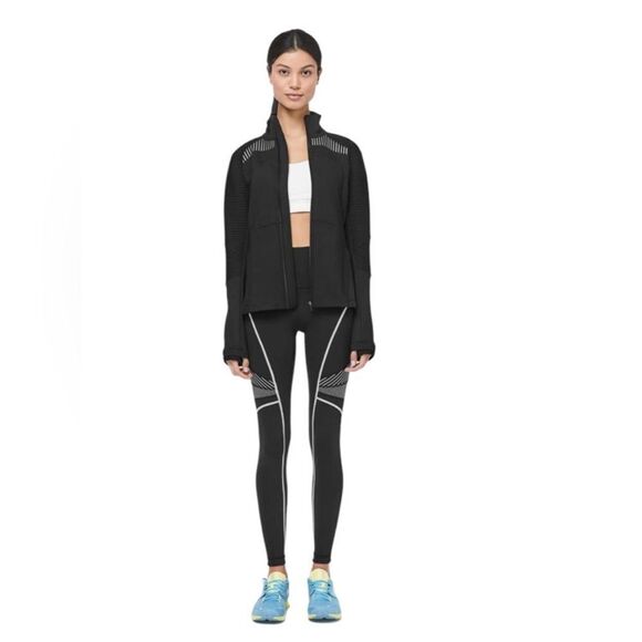 Lululemon Channel Your Energy High Rise Tight Leggings Black and White Size 4 - Picture 15 of 15